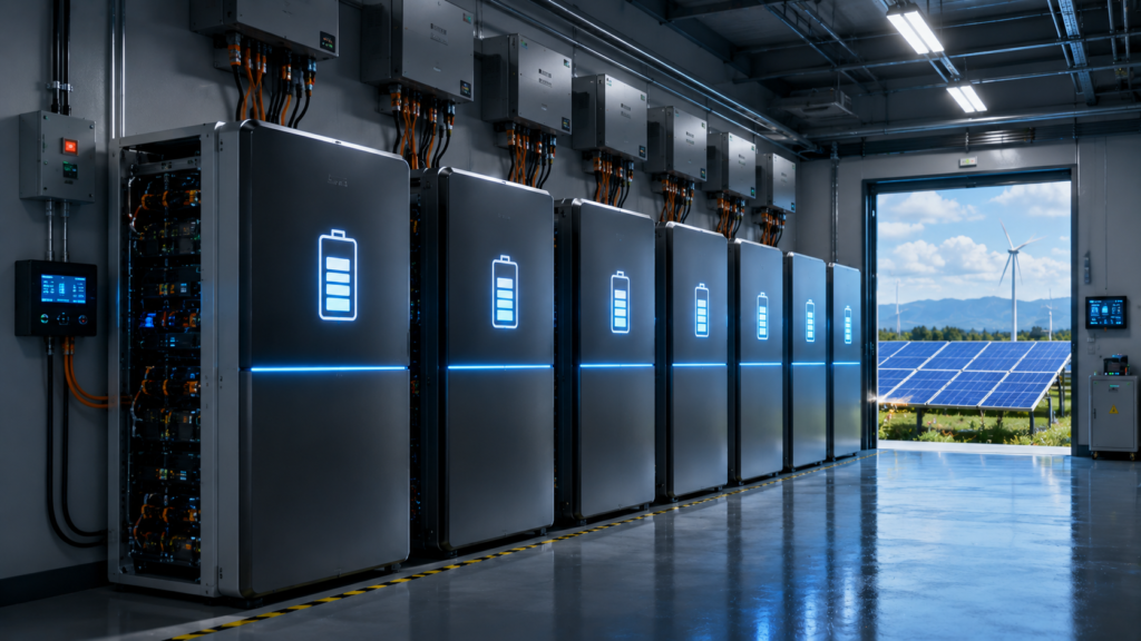 Stockage Énergétique France | Batteries Solaires Haute Performance